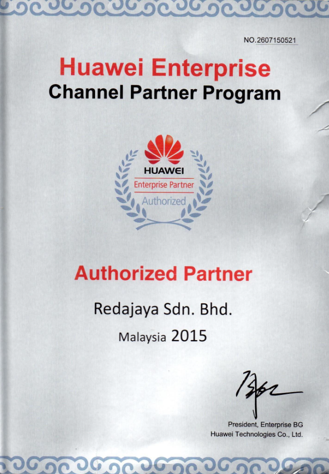 Huawei Channel Partner Program 2015